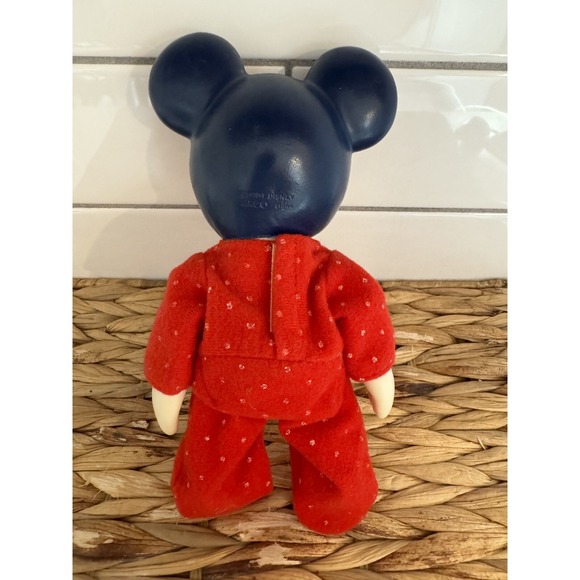 Disney Baby Mickey Mouse Doll Jointed Toy‎ Figure Arco 1984 7" - Picture 2 of 8